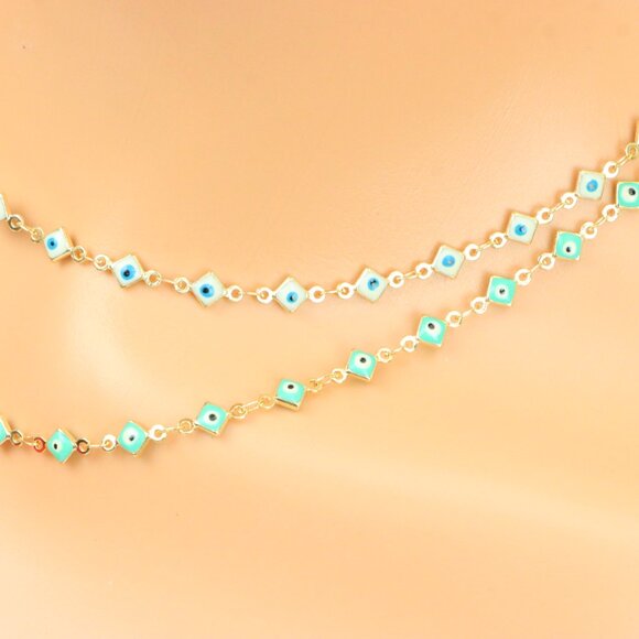 "Minimalist Necklace Chain, Elegant Jewelry for Women & Girls | MLCRC1786 - Picture 9 of 10